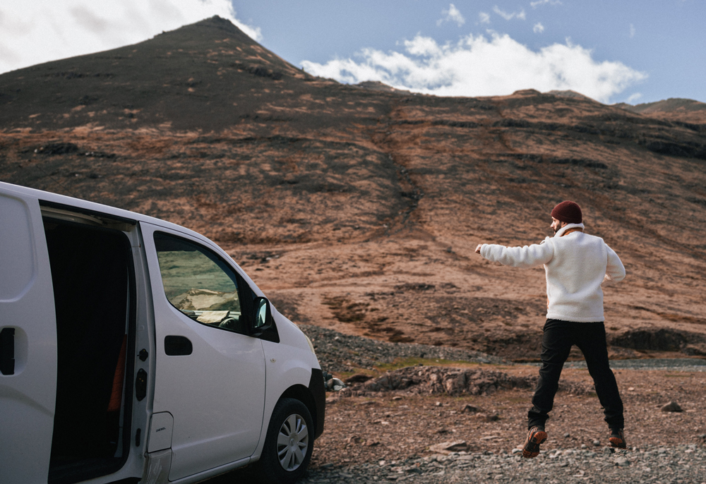 viaggiare in islanda con un van